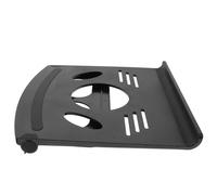 FONDOTIN Support Ergonomique pour Ordinateur Portable Ventilation Active et Espace de Stockage sous Plateau pour Environnement de Travail