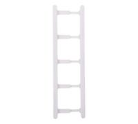 FONDOTIN Support Mural Adhésif pour Capsules de Café Porte Dosettes Vertical Plastique pour Rangement Sous Meuble Organiseur Pratique pour Capsules de Cafetière Adapté Cuisine et Bureau