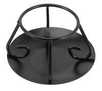 FONDOTIN Support Pot Fonte Vintage Stable Antidérapant pour Chaudron et Marmite Accessoire de Cuisine et Résistant pour Maison et Restaurant