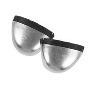 FONDOTIN sur-Chaussures de Sécurité à Embout en Acier Anti-Écrasement Taille 43 Protège-Orteils en Fer Bande en Caoutchouc Protection Résistante pour Chantiers Usines et Entrepôts