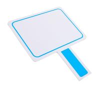 FONDOTIN Tableau Blanc Effaçable Double Face Portable pour Vote et Score Planche Main Multifonction pour Classe et Évaluation