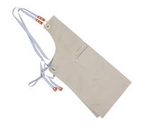 FONDOTIN Tablier de Chef Étanche Toile Fine avec Grandes Poches et Facile à Nettoyer pour Hommes et Femmes Cuisine Café et Restauration