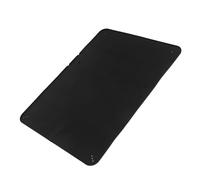 FONDOTIN Tapis D’Apprentissage Propreté pour Chiots et Lapins - Support en Silicone Noir avec Ventouse Antidérapante - 86 X 64 CM - Étanche Pliable et Portable - Tapis Absorbant pour Cage