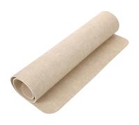 FONDOTIN Tapis de Manucure Grand Format 61x41 Cm en Cuir Pu Imperméable et Antidérapant, Tapis de Bureau pour Nail Art, Résistant aux Rayures, Facile à Nettoyer, Couleur Kaki pour Salon