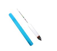 FONDOTIN Testeur De Mesure De Leau Réfractomètre De Sel pour Aquarium Hydromètre en Verre Précis