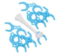 FONDOTIN Têtes de Rechange Blanches pour Hydropulseur Électrique, Embouts Universels de U pour Nettoyage Interdentaire, Compatibles Série Électrique, Lot de 4 pour Soin Bucco-dentaire