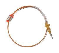 FONDOTIN Thermocouple pour Cheminée à Gaz Capteur de Flamme pour Brûleur Encastré Remplacement pour Foyer et Barbecue Installation Facile et Performance Fiable