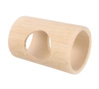 FONDOTIN Tunnel pour Hamster Naturel à Mâcher et Cachette pour Petits Animaux comme Souris et Gerbilles Tube de Jeu Flexible et Compact