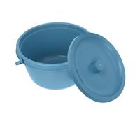 FONDOTIN Urinoir De Chevet Unisexe Avec Couvercle En Plastique Ergonomique Rembourré Bleu Pour Adultes Mobilité Réduite Usage Hospitalier Et Camping