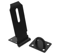 FONDOTIN Verrou de Porte Acier Inoxydable Robuste Targette pour Porte Extérieur Loquet Sécurisé Multifonction pour Portail Abri et Armoire Compact et