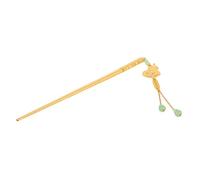 FONDOTIN Vintage Hairpin With Butterfly And Gourd Tassels Chinese Style Decorative Hair Stick For Womens Elegant Bun And Daily Wear
