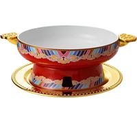 Fondue Chinoise Familial Hot Pot Au Charbon De Bois, Ustensiles Cuisine, Soupe Chinoise, Marmite D'extérieur, Traditionnelle Multifonction(26cm)