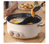 Fondue Chinoise Traditionnelle Double Interrupteur de Commande Multi-Fonctions,4.5L
