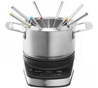 Fondue digitale Simeo 1200 W Noir et Argent Noir et Argent G