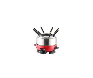 Fondue électrique CONTINENTAL EDISON FD6RIX - Rouge