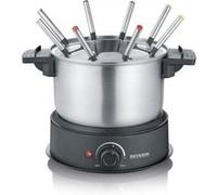 Fondue Electrique SEVERIN FO2473 Capacité 1 4L Jusqu a 8 personnes Thermostat réglabl Gris G