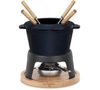 Fondue en fonte émaillée - LA FONDERIE 1890 - MONT D'ARBOIS - 1,2 L - 4 personnes - Bleu