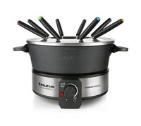 Taurus Appareil à fondue FF2 1000 W 2 L 8 personnes Température réglable Sans PFOA Noir/Inox