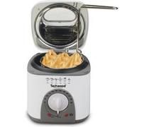 Fondue/Friteuse 1 L - Techwood TFF-81 - Puissance 950W - thermostat réglable de 80 à 190°C - Panier à friture-poignée détachable