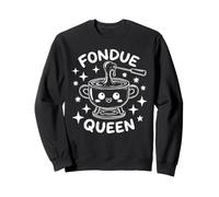Fondue Queen Kawaii Pot à Fromage fondu Sweatshirt