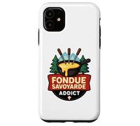 Fondue Savoyarde Fromage Raclette Montagne Alpes Savoie Coque pour iPhone 11