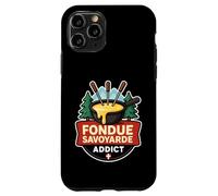 Fondue Savoyarde Fromage Raclette Montagne Alpes Savoie Coque pour iPhone 11 Pro