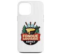 Fondue Savoyarde Fromage Raclette Montagne Alpes Savoie Coque pour iPhone 13 Pro Max