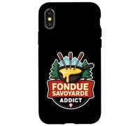 Fondue Savoyarde Fromage Raclette Montagne Alpes Savoie Coque pour iPhone X/XS