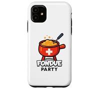 Fondue Suisse Party Après-Ski ou à Tout Moment Coque pour iPhone 11