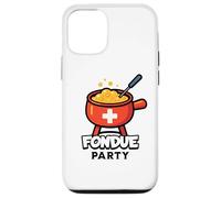 Fondue Suisse Party Après-Ski ou à Tout Moment Coque pour iPhone 12/12 Pro