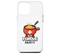 Fondue Suisse Party Après-Ski ou à Tout Moment Coque pour iPhone 12 Pro Max