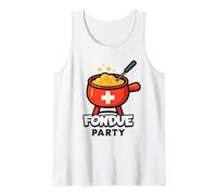 Fondue Suisse Party Après-Ski ou à Tout Moment Débardeur
