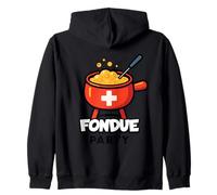 Fondue Suisse Party Après-Ski ou à Tout Moment Sweat à Capuche
