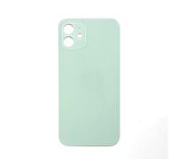 fonefunshop Compatible with IP 12 - Plain Glass Back in Green