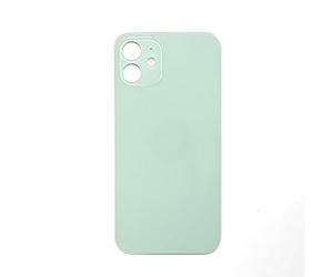fonefunshop Compatible with IP 12 - Plain Glass Back in Green