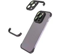 fonefunshop Corner Pad Protection Compatible with iPhone 15 Plus in Black