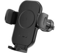 Foneng Cp101 Support de Grille de Voiture avec Chargeur Sans Fil 15W (Noir)