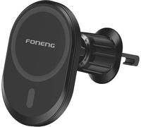Foneng Cp105 Support de Grille de Voiture avec Chargement Inductif 15W (Noir)