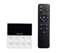 Fonestar KS-AMP Système audio amplificateur lecteur mural, télécommande pour télécommande incluse, connectivité Bluetooth, USB, MP3, sans distorsion
