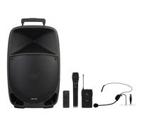 Fonestar MALIBU-315 haut-parleur Noir Avec fil &sans fil 250 W