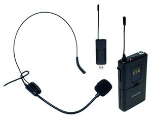 FONESTAR Microphone sans Fil de flasque UHF