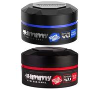 Fonex Lot comprenant les cires coiffantes Gummy Styling Wax Hard Finish et Ultra Hold, 150 ml chacune