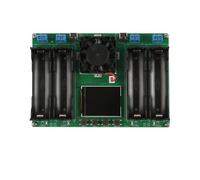 FONGKNOX 18650 Testeur de capacité de batterie au lithium Testeur de résistance interne Module de charge et de décharge automatique à quatre voies Connecteur de type C