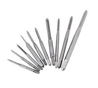Fongmore 10 PCS Mini métrique haute vitesse en acier fileté taraud Kit M1 m1.2 m1.4 m1.6 m1.7 m1.8 m2 m2 m2.5 m3.5 m1.6 m1.7