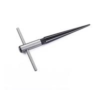 Fongmore Alésoir conique à 6 cannelures - Outil d'alésage pour guitare, chevalet, poignée conique - Outil de luthier - 3 à 13 mm