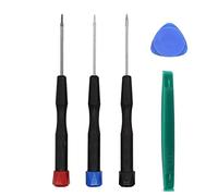 Fongmore P2 P5 P6 0,8 mm 1,2 mm 1,5 mm TS1 TS4 TS5 Tournevis Pentalobe 5 étoiles pour iPhone, MacBook Pro, Air, Retina avec outils de démontage