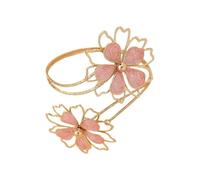FonHNDG Bracelet à fleurs for le haut du bras, multi-creux, spirale ouverte