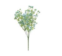 FonHNDG Branches de Fleurs artificielles Fleurs artificielles 34cm, 6/12/24 pièces, Simulation de cœurs bouclés, étoiles du Ciel, décoration Mariage, Bouquet Fleurs à Main(Blue,34cm 6pcs)