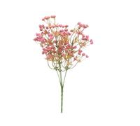 FonHNDG Branches de Fleurs artificielles Fleurs artificielles 34cm, 6/12/24 pièces, Simulation de cœurs bouclés, étoiles du Ciel, décoration Mariage, Bouquet Fleurs à Main(Rose Red,34cm 24pcs)