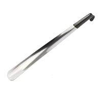 FonHNDG Chausse-pied à long manche 1pc Long Handled Ergonomic Shoehorn - 16.5inch/41.91cm Stainless Steel Easy-Grip Handle For Seniors & Mobility-Impaired Users